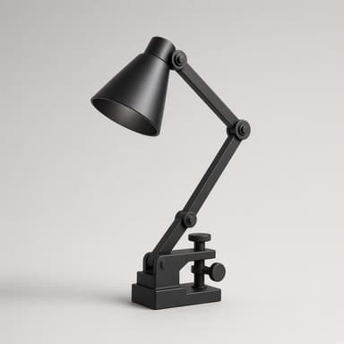Clamp lamp · matte